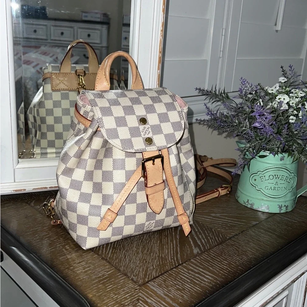 ‼️SOLD ‼️SPERONE BB D AZUR backpack - Picture 3 of 5